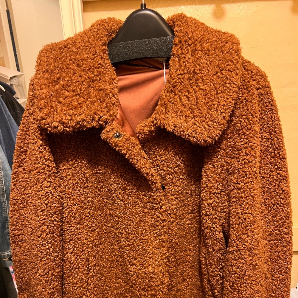 New super soft gorgeous Sherpa jacket